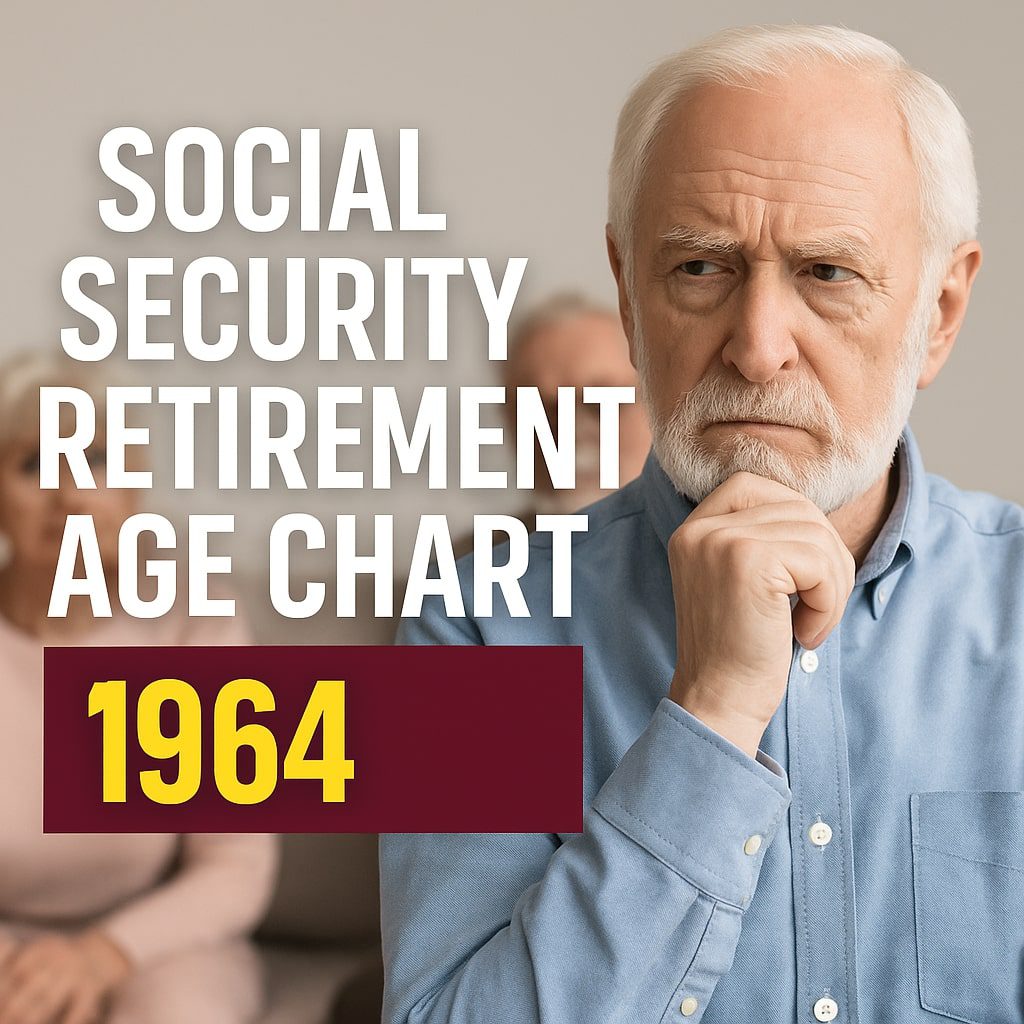 Social Security Retirement Age Chart for 1964