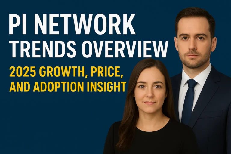 Pi Network 2025 trends overview with AI-driven crypto growth and blockchain adoption